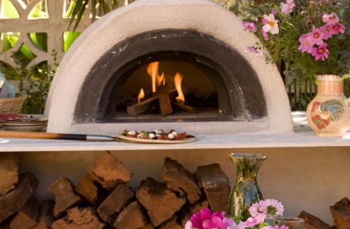 We build a pizza oven: a diagram and a step-by-step description