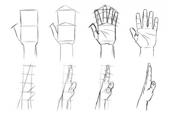 How to draw a person with a pencil step by step for beginners in full height